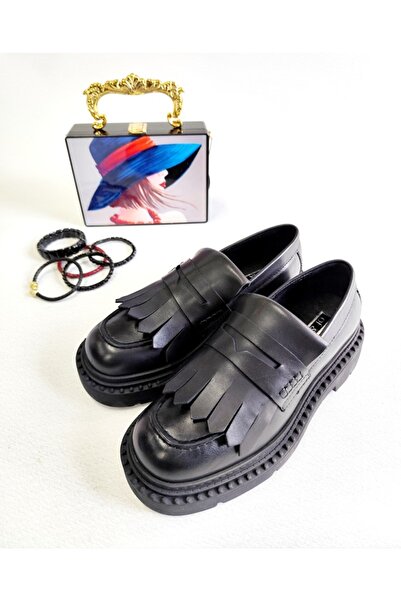 Of&Off WOMEN'S GENUINE LEATHER MOKASEN