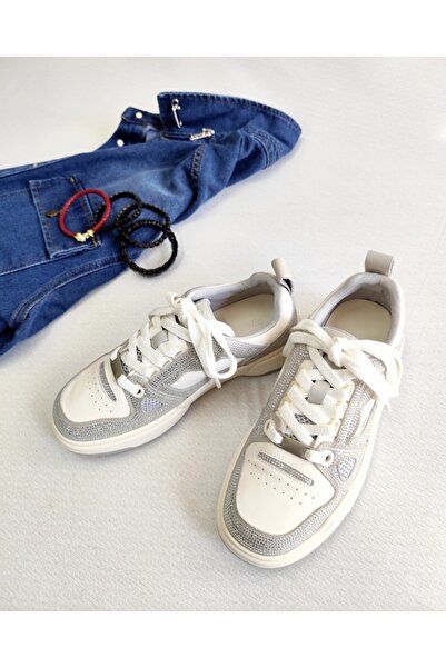 Of&Off Women's Genuine Leather Imported Stone Shoes