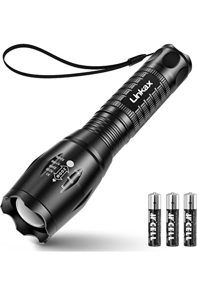 Vivosun Lanterna LED, 800 Lumeni, Din Aluminiu, 5 Moduri de Luminare, Reziste...