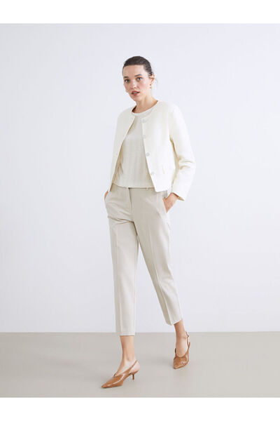 LC Waikiki Create Your Style from Uzg Store | Crew Neck Women's Jacket