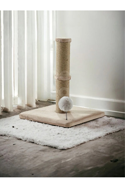 Desire Katre Luxury Quality Cat Scratching Post and Pom-Pom Toy