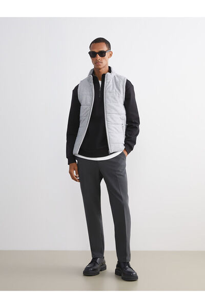 LC Waikiki Ανδρικό πουπουλένιο γιλέκο Slim Fit Stand Collar