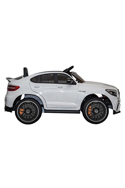 NOVOKIDS NOVOKIDS™ Mercedes GLC 63 AMG Battery-Powered Electric Ride-On Car for Children, White