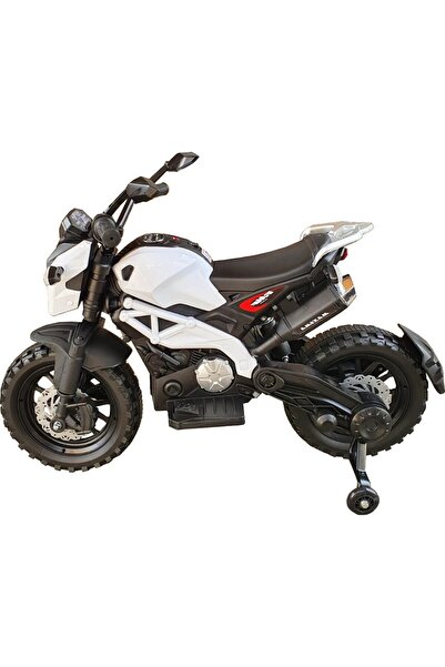 NOVOKIDS NOVOKIDS™ Enduro Moto Maxima Battery-Powered Electric Motorcycle for Kids, White