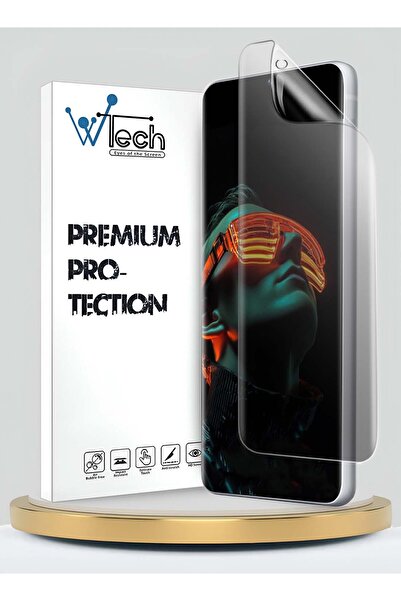 Wtech غشاء هيدروجيل رقيق ومرن لهاتف Tecno Pova Curve 5G 2025 - شفاف