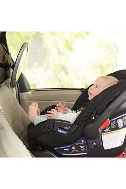 Skip Hop Style Driven Backseat Baby Mirror, Black, 282525