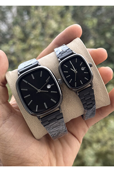 Tulpar New Season Special Design Calendar Lover Couple Wrist Watches