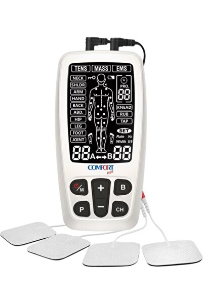 Comfort Plus Şarj Edilebilir Portatif Dijital Masaj Ems Tens Cihazı