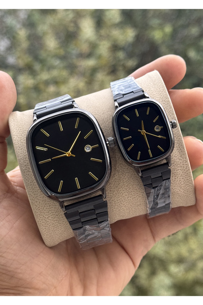 Tulpar New Season Special Design Calendar Lover Couple Wrist Watches