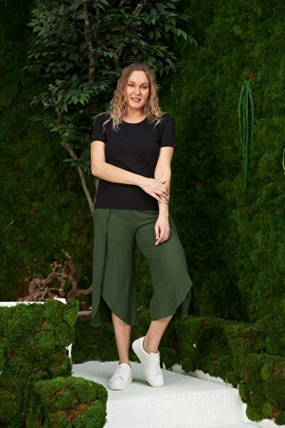 RMG Gamze Moda Oversized Circular Neck T-Shirt