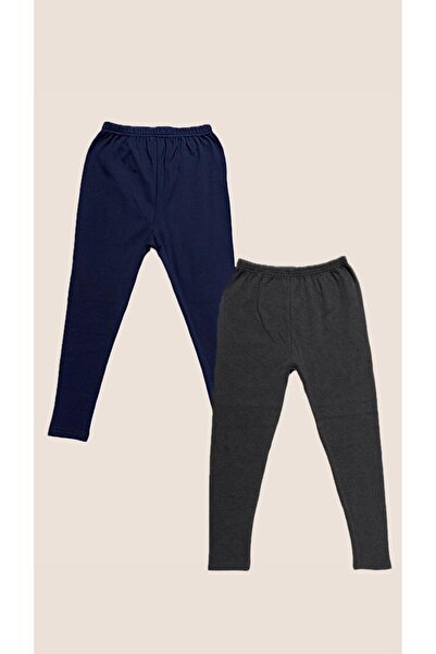 RDK Giyim 2-компонентен комплект зимно бельо с Shardons сиво тъмносиньо