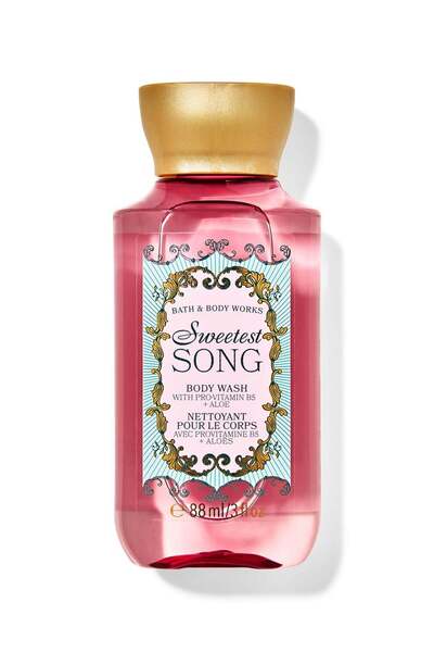 Bath & Body Works غسول الجسم سويتيست سونغ بحجم السفر