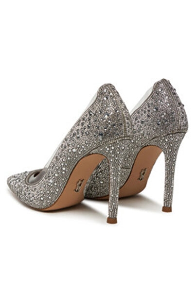 Steve Madden Γυναικεία Ψηλοτάκουνα Παπούτσια Ασημί STEVE MADDEN-SM11003635 968 CRYSTAL