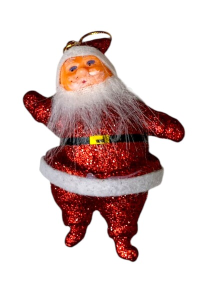 FAM Yılbaşı Ağacı Süsleme 10 CM Tekli Noel Baba Yılbaşı Süsü