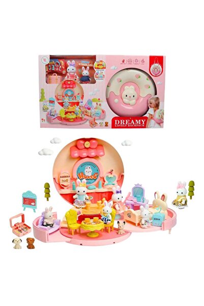 Luminoo SEVİMLİ BAY DREAMY MİNİ TAVŞAN SIRT ÇANTALI MİNİ TAVŞAN EVİ