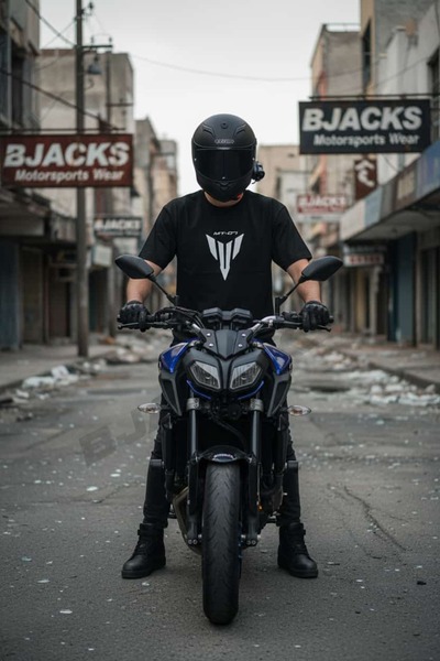 BJACKS Motorsports Wear Tricou premium în stil iconic, special pentru pasiona...