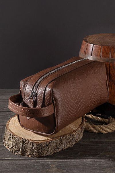 fubileather Чоловіча сумка з натуральної шкіри Minimal для подорожей та щоденного використання