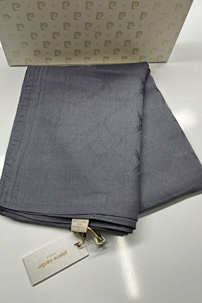 PİRAMİT Lyocell Monogram Shawl 1080800-971 Gray