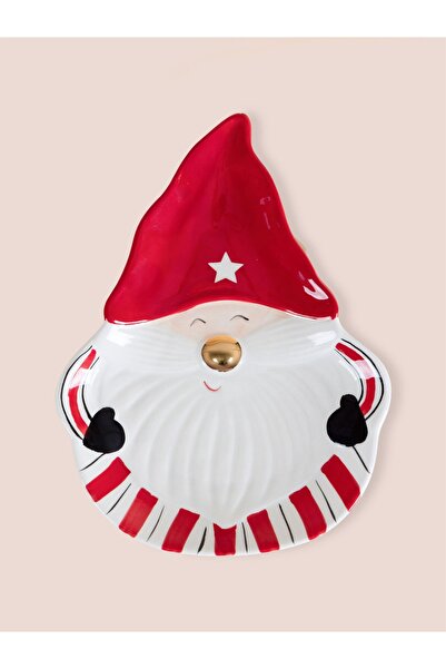 RİVO HOME DECOR Christmas Serving Plate 23X17 cm