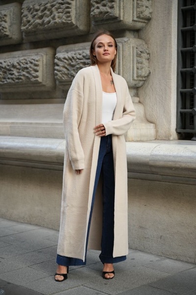 novalook Cardigan lung oversize pentru femei