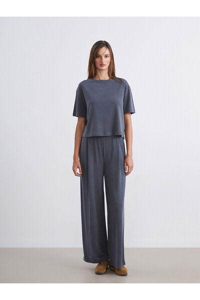 LC Waikiki Artı Yeni Sezon Beli Lastikli Modal Karışımlı Kadın Eşofman Altı