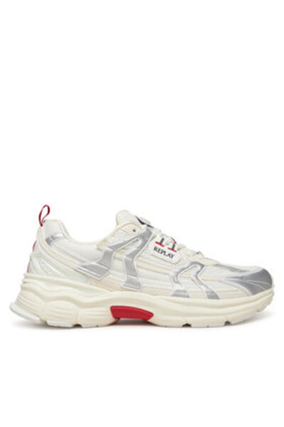 Replay Ανδρικά αθλητικά παπούτσια λευκά REPLAY-GMSD5 .000.C0002T 081 ΛΕΥΚΟ ΑΣΗΜΙ