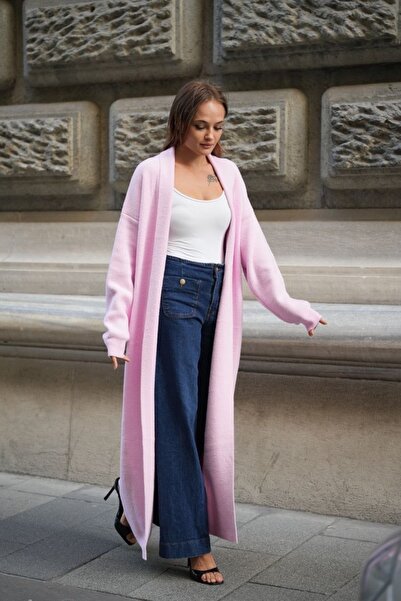 novalook Cardigan lung oversize pentru femei