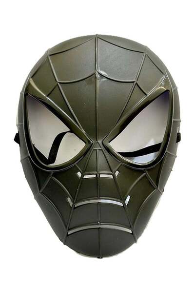 Generic قناع العنكبوت الأسود للحفلات للأطفال والكبار