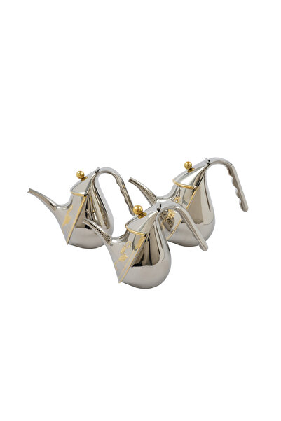 Generic High quality stainless steel two-tone brocade set