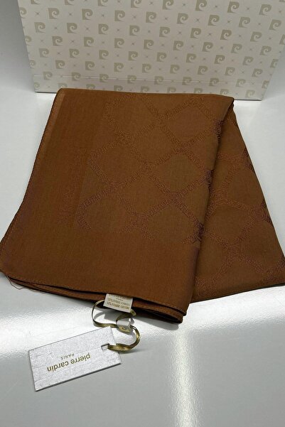 PİRAMİT Lyocell Monogram Shawl 1080800-935 Taba