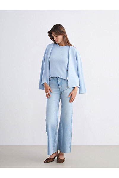 LC Waikiki Vizyon New Season Crew Neck Women's Knitwear Tank Top