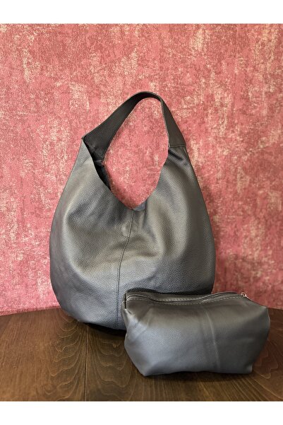 shop %100 Gerçek Deri Kadın Omuz Çantası – Günlük ve Şık Büyük Boy Çanta + Ek...