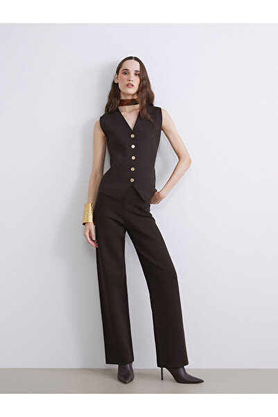 LC Waikiki Peak New Season Elastic Waist Women's Knitwear Trousers