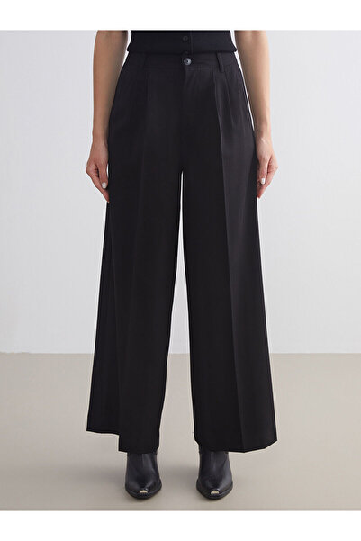 LC Waikiki XSIDE ΝΕΑ ΣΕΖΟΝ Γυναικείο πλισέ παντελόνι με φαρδύ πόδι