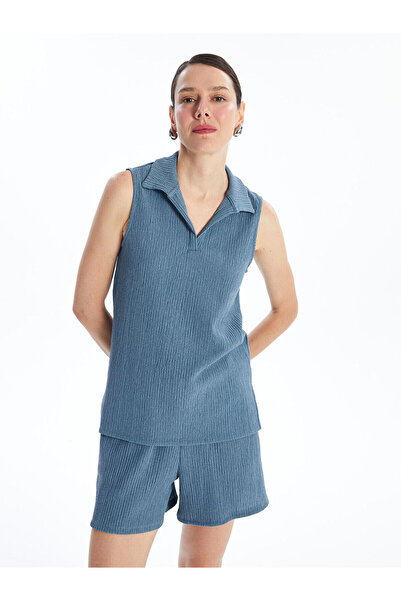 LC Waikiki Γυναικεία μπλούζα με λαιμόκοψη πόλο της νέας σεζόν Peak