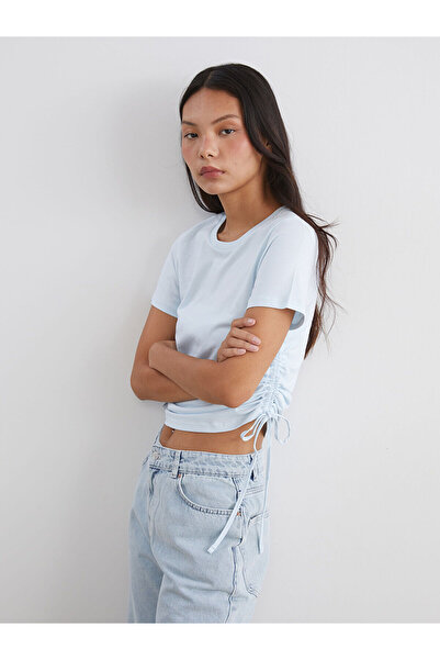 LC Waikiki Tricou pentru femei Vision New Season guler rotund cu șnur