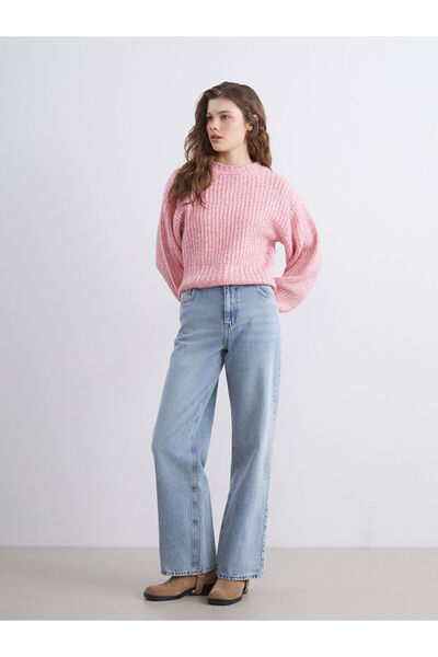 LC Waikiki Cey Yeni Sezon Wideleg Kadın Jean Pantolon