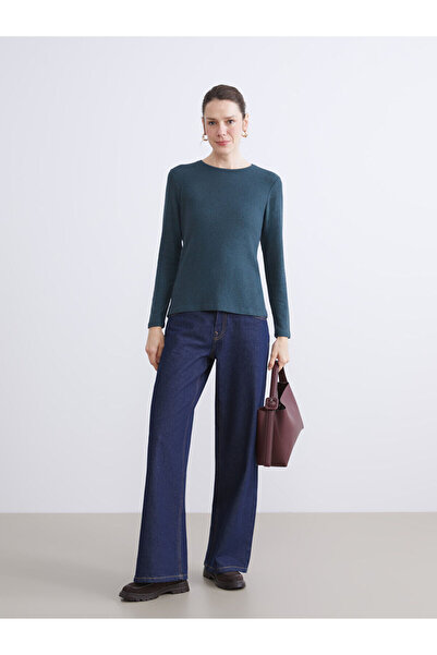 LC Waikiki Green Crew Neck Women's Body