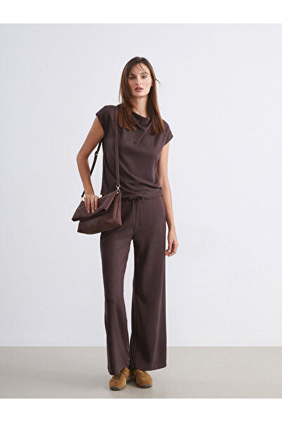 LC Waikiki Γυναικείο φούτερ με φαρδύ πόδι με ελαστική μέση