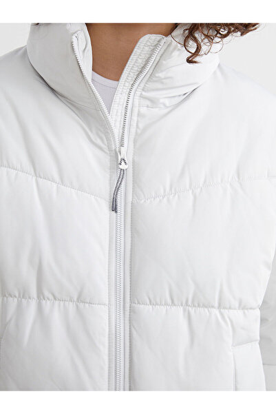 LC Waikiki Hilfa New Season Stand Collar Oversize Women's Puffer Jacket