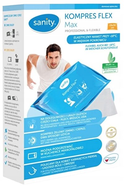 Other Compresă Flex Sanity Gel Max 19 x 30 cm 1 bucată
