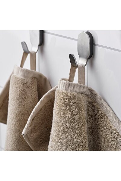 IKEA BROKGLIM Hand towel, beige, 40 x 70 cm