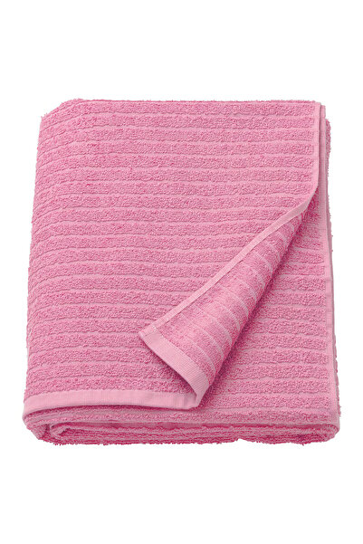IKEA VÅGSJÖN Bath sheet, pink, 100 x 150 cm