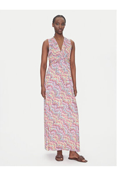 Morgan Γυναικείο καλοκαιρινό φόρεμα πολύχρωμο MORGAN-251-RPOKA 900 MULTICO