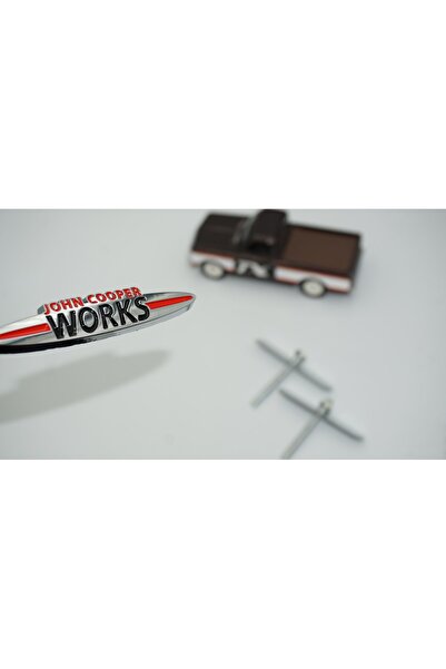 DK Tuning Mini John Cooper Works Ön Panjur 9cm Metal Logo Arma