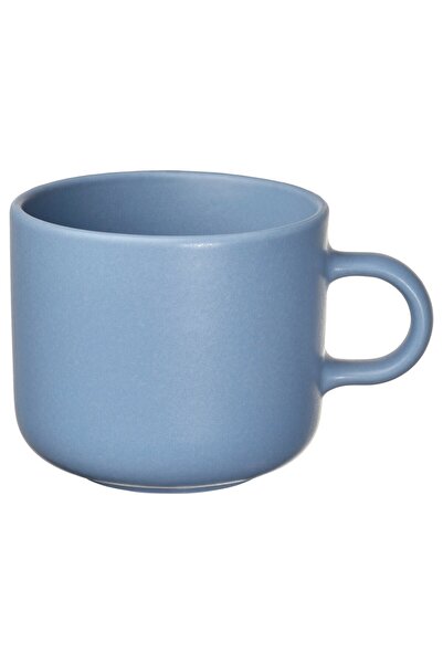 IKEA TOBISFISK Mug, blue/lilac, 36 cl