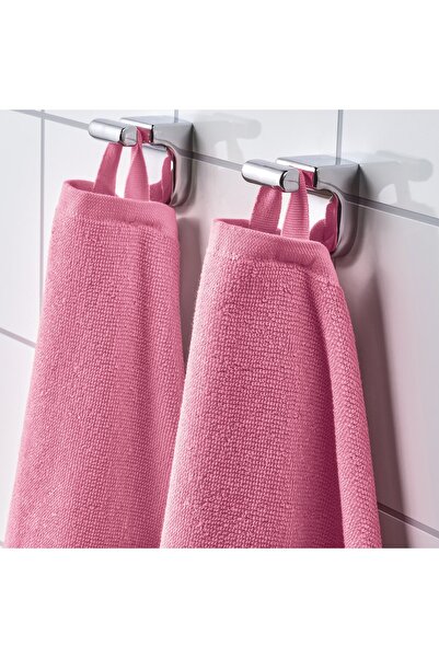 IKEA VÅGSJÖN Hand towel, pink, 40 x 70 cm