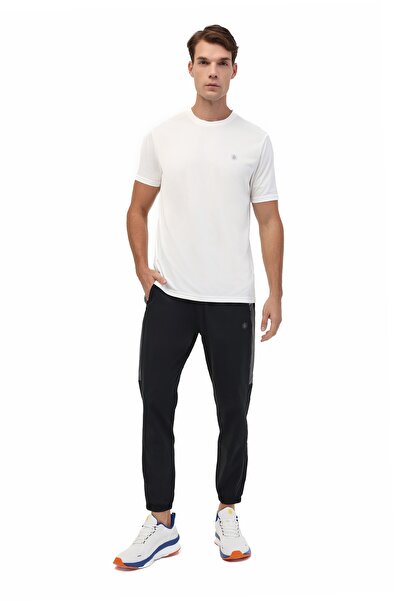 lumberjack Ανδρικό κοντομάνικο μπλουζάκι MB CT100 PES C T-SH 5PR OFF WHITE