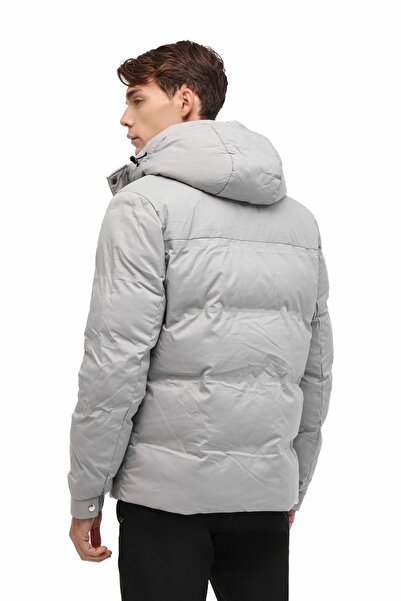 lumberjack ML EKRIN 2KKB-01 5PR GRI Erkek Kısa Kaban