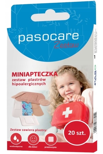 Other Trusă de prim ajutor PASOCARE MINI set de plasturi hipoalergenici Paso-Trading 20 buc.